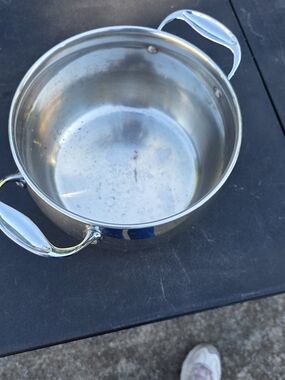 Stainless Steel Cooking Pot with Dual Handles